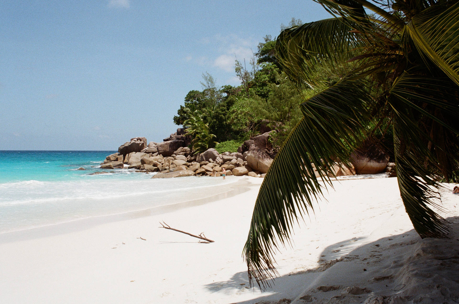 Seychelles White Sandy Beach