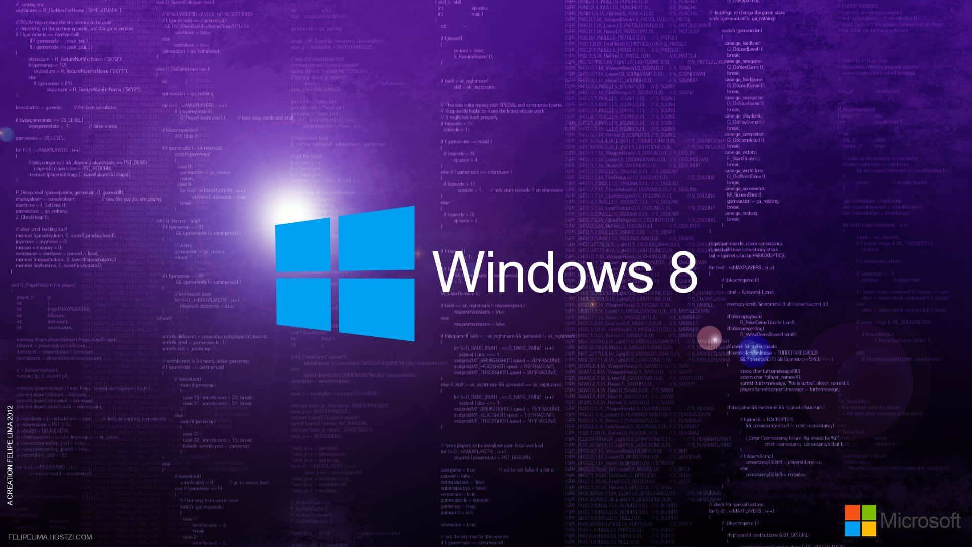 Sfondoartistico Astratto Vibrante Per Windows 8