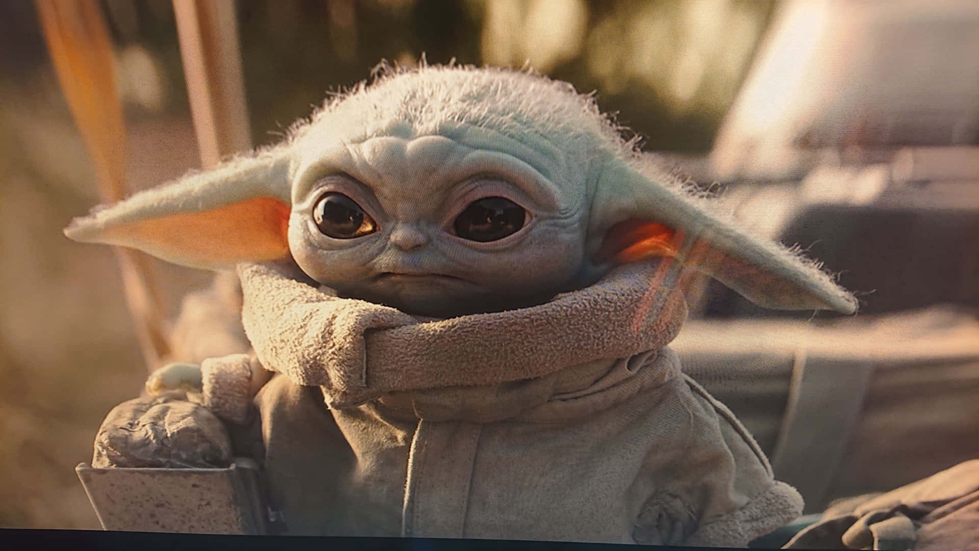 Sfondobaby Yoda Per Zoom