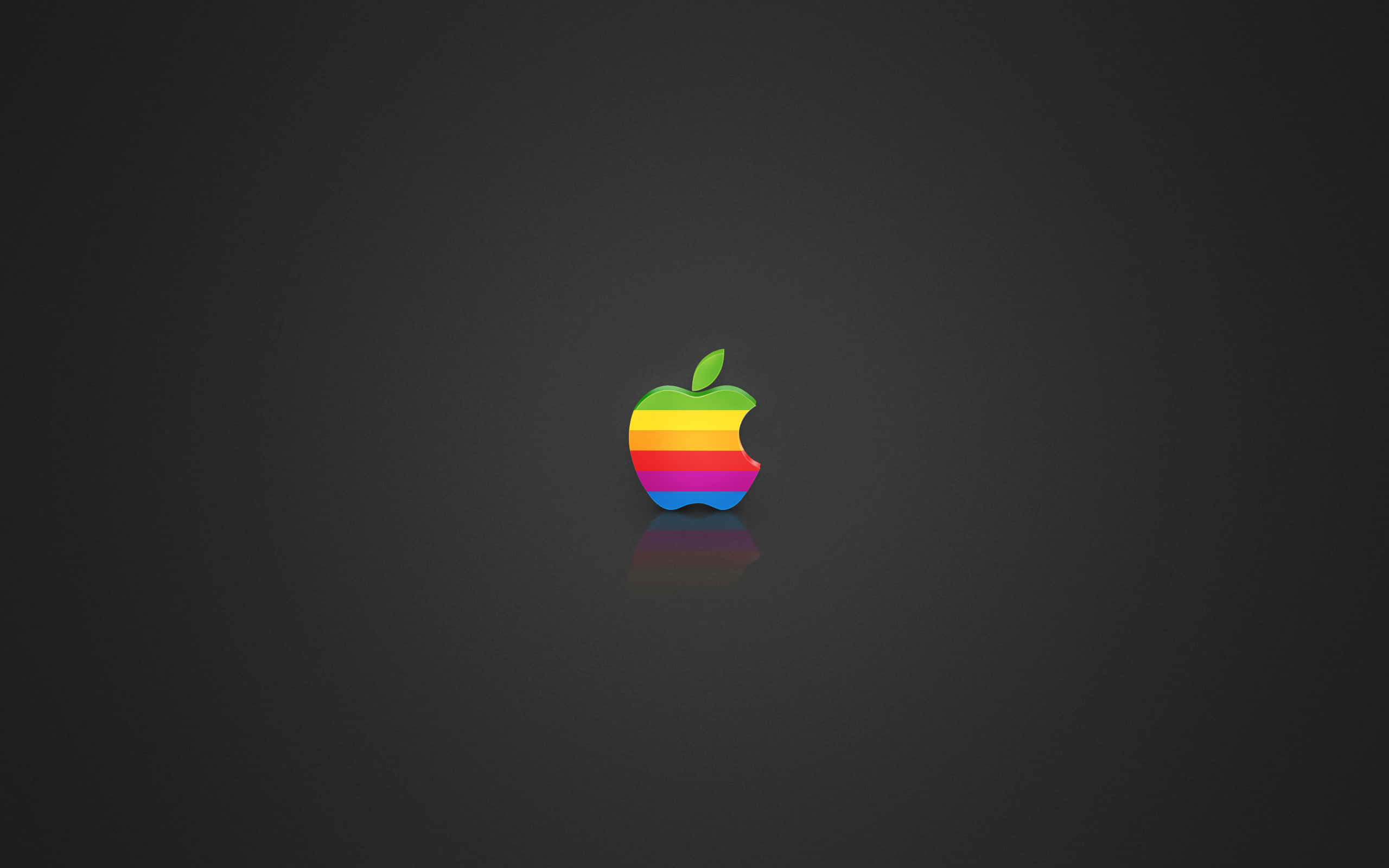 Sfondocon Il Logo Apple Accattivante.
