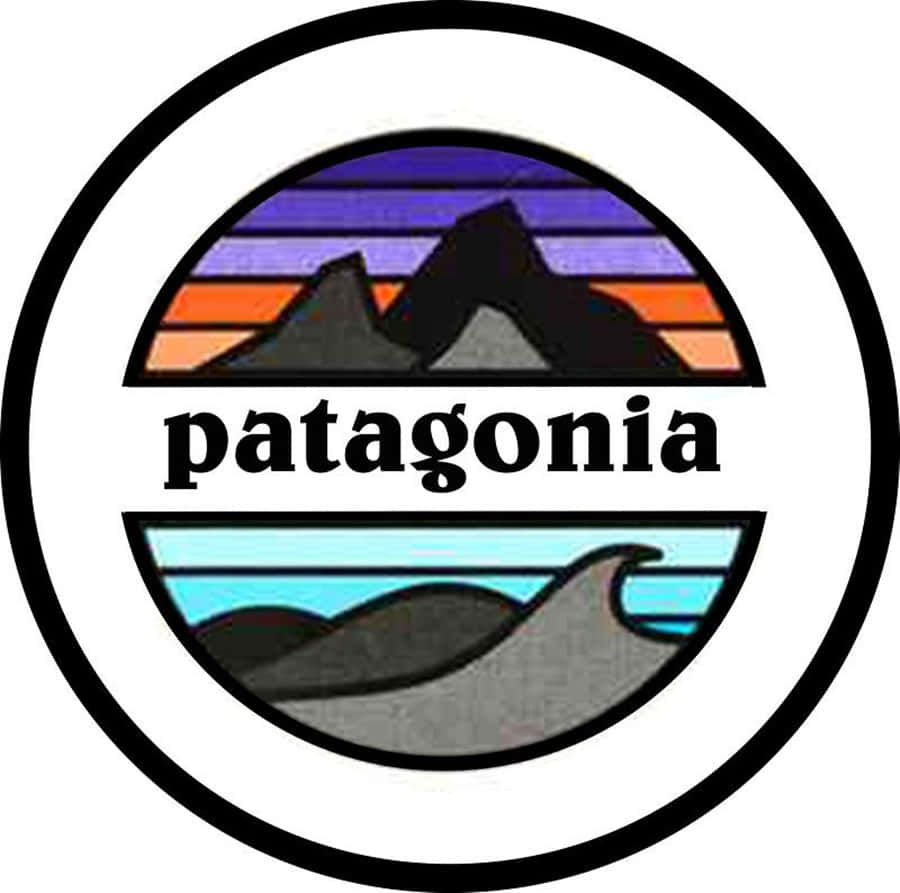 Sfondocon Il Logo Di Patagonia.