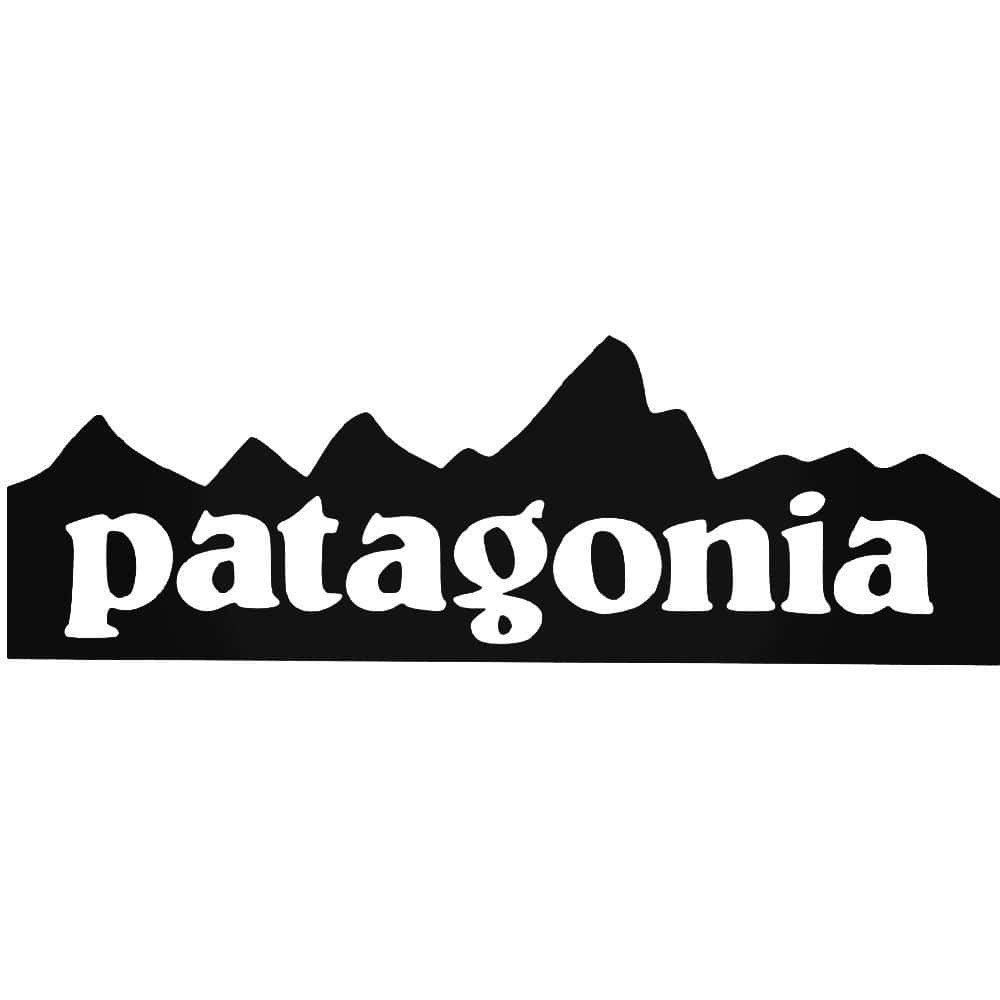 Sfondocon Il Logo Di Patagonia.