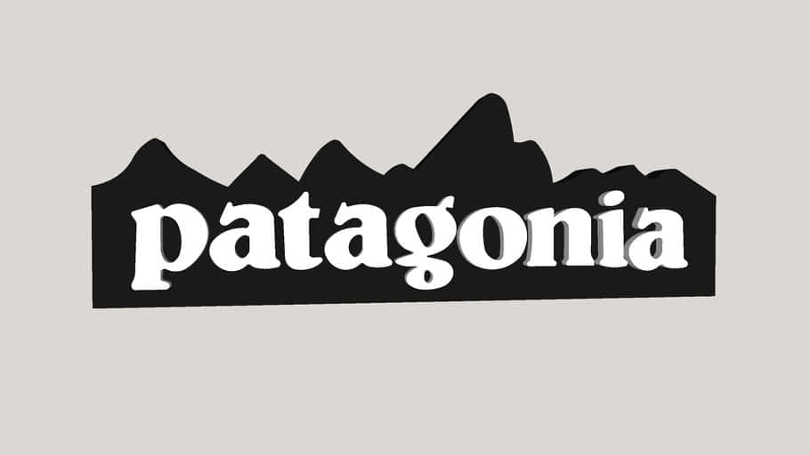 Sfondocon Logo Di Patagonia.