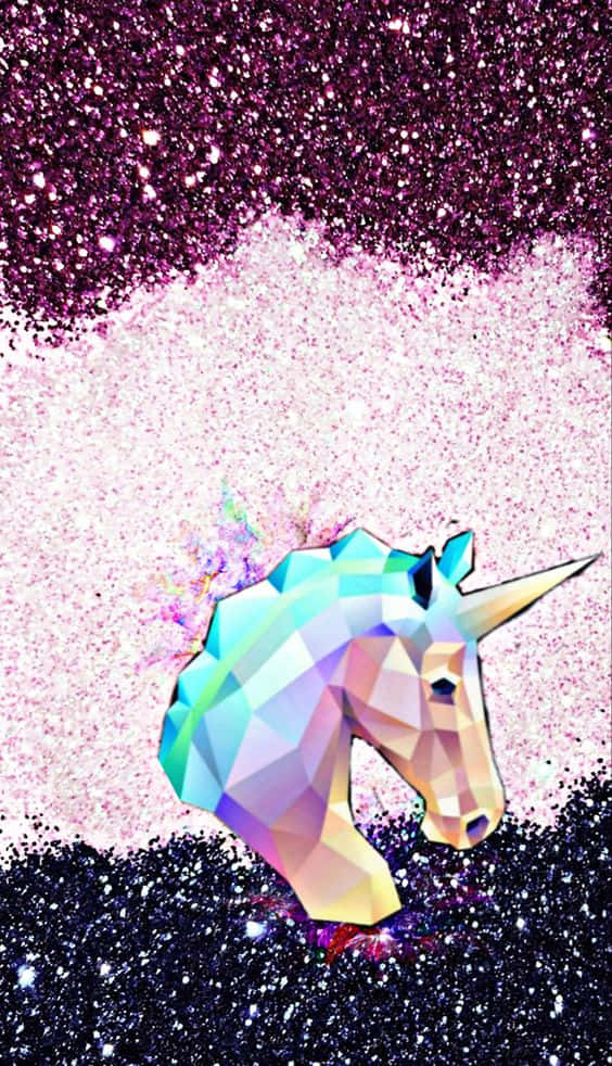 Sfondocon Unicorno Brillante