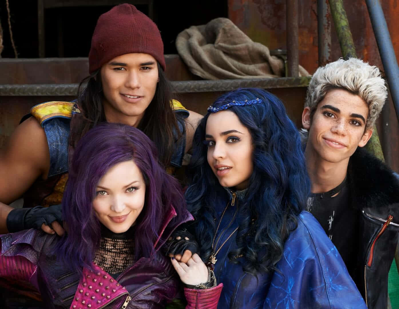 Sfondodel Cast Di Descendants.