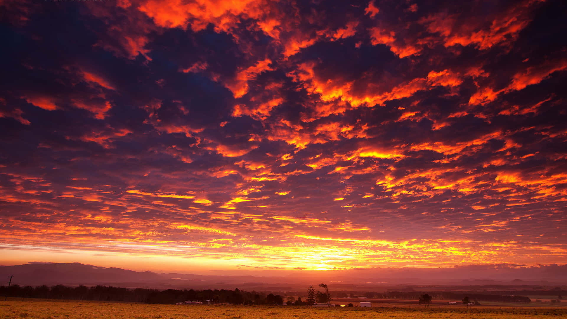 Sfondodel Cielo Al Tramonto