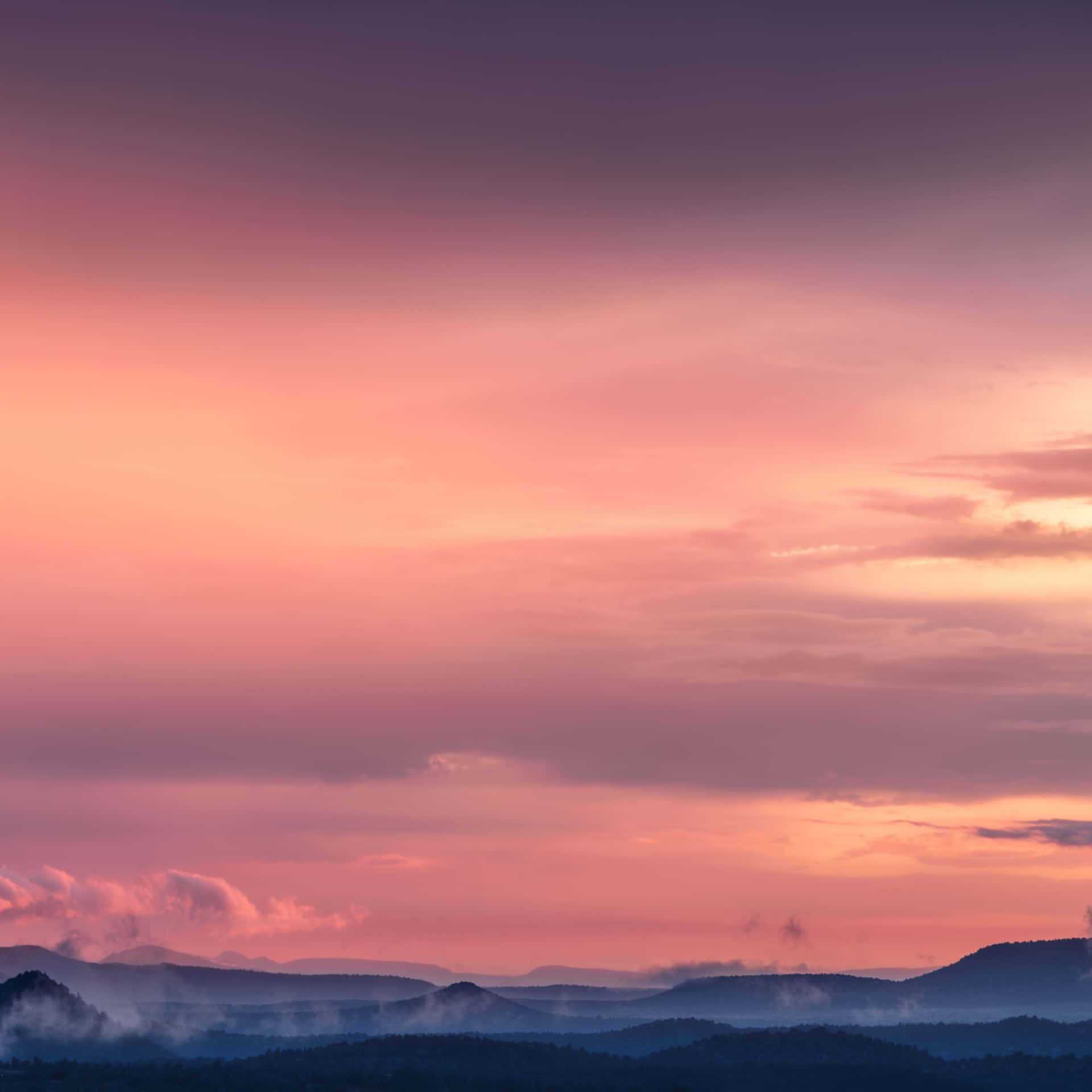 Sfondodel Tramonto Sul Cielo