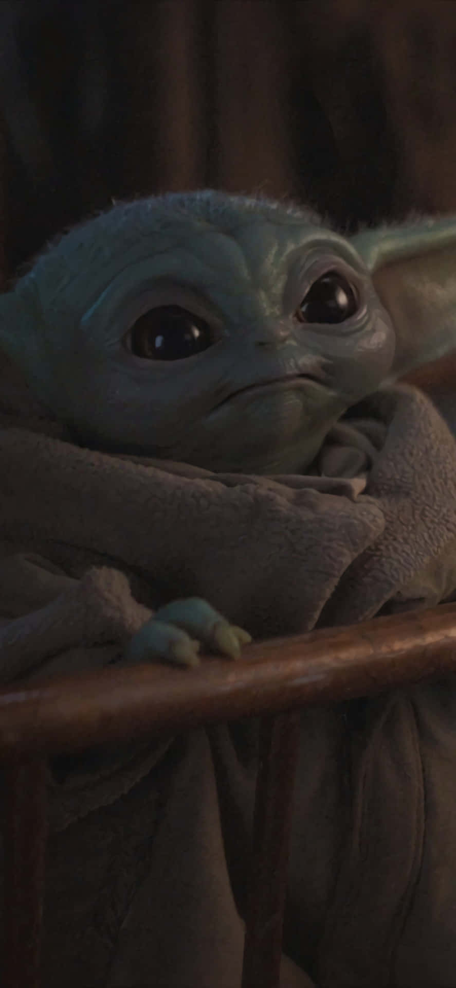 Sfondodi Baby Yoda Per Zoom