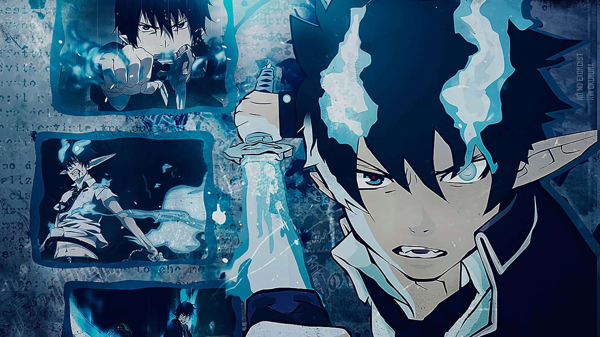 Sfondodi Blue Exorcist