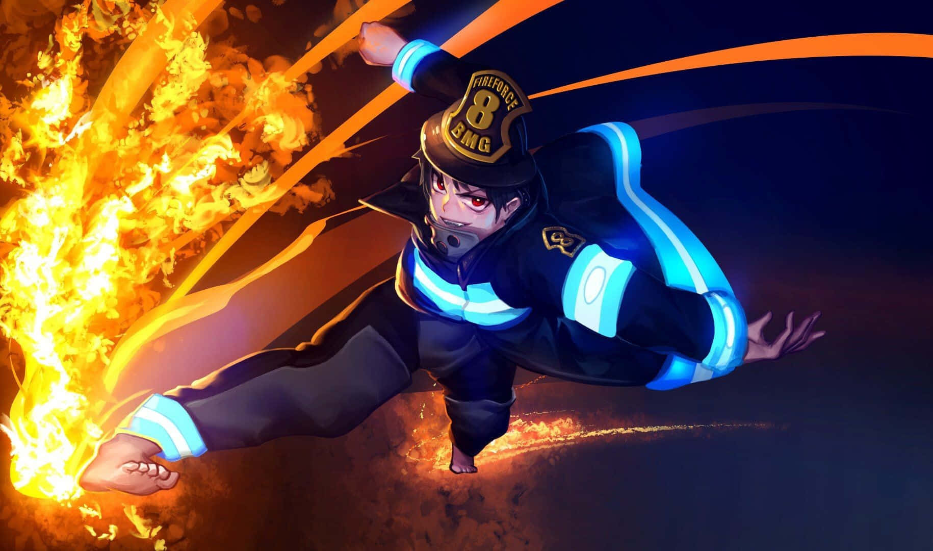 Sfondodi Fire Force