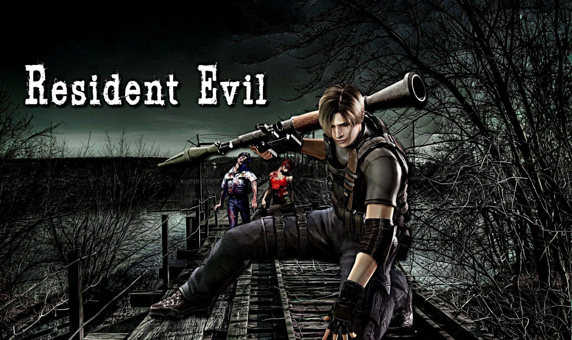 Sfondodi Gioco Resident Evil: Apocalisse Degli Zombie