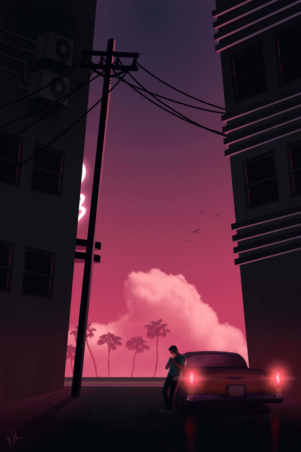 Sfondodi Gta Vice City