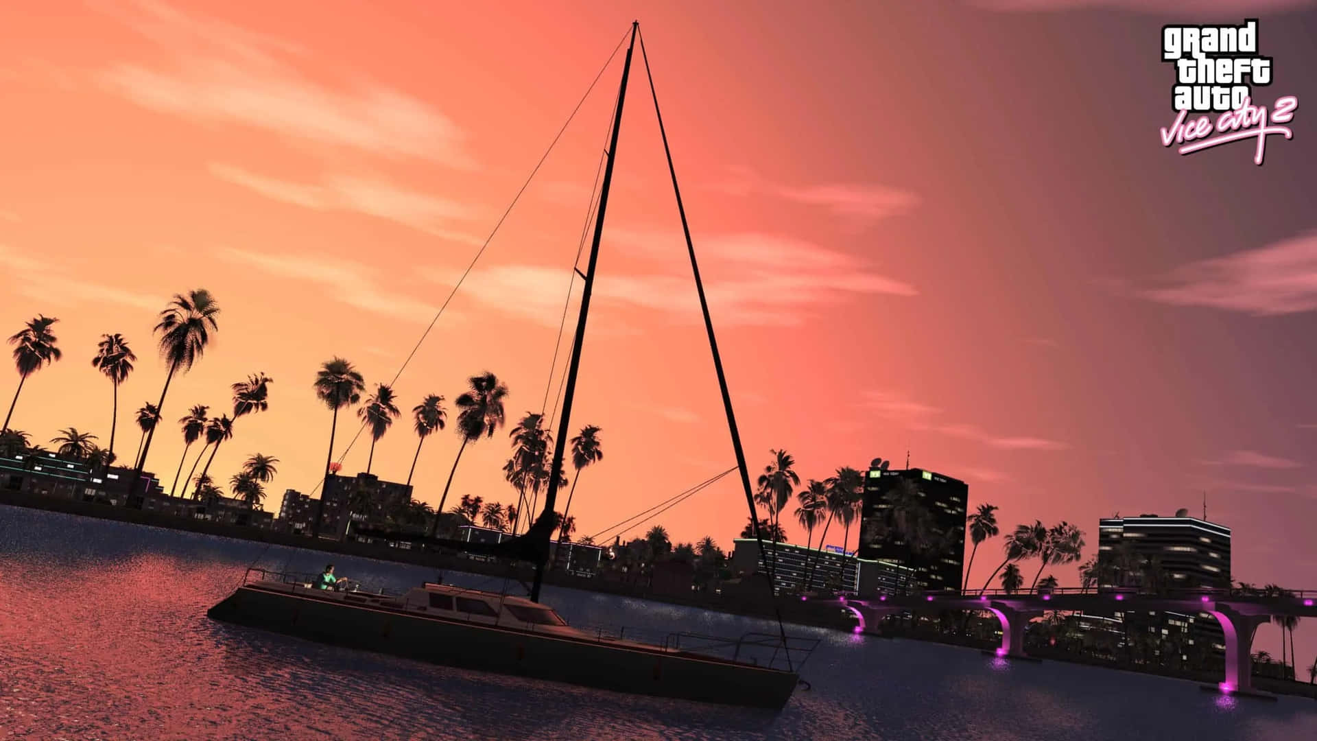 Sfondodi Gta Vice City