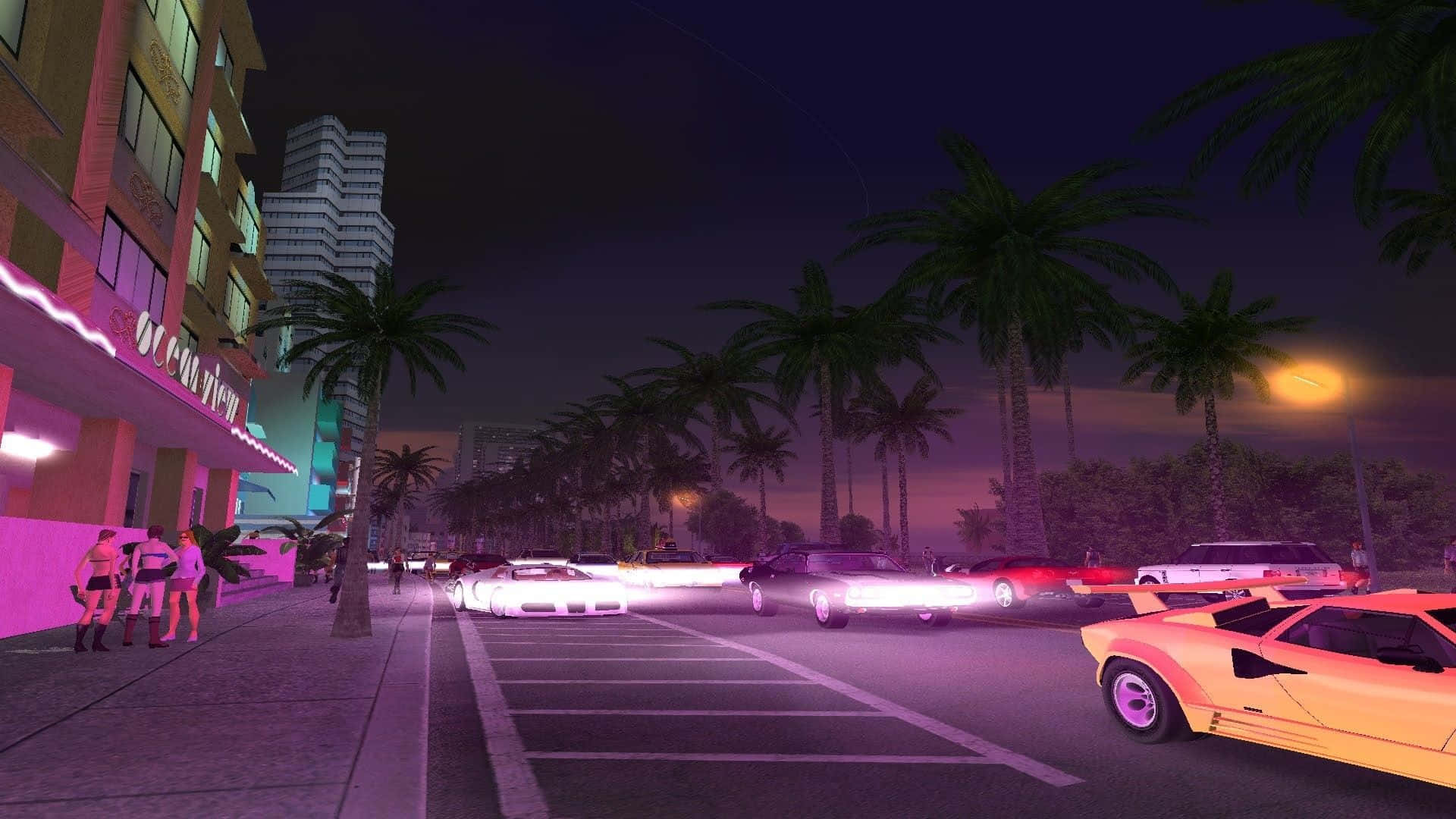 Sfondodi Gta Vice City