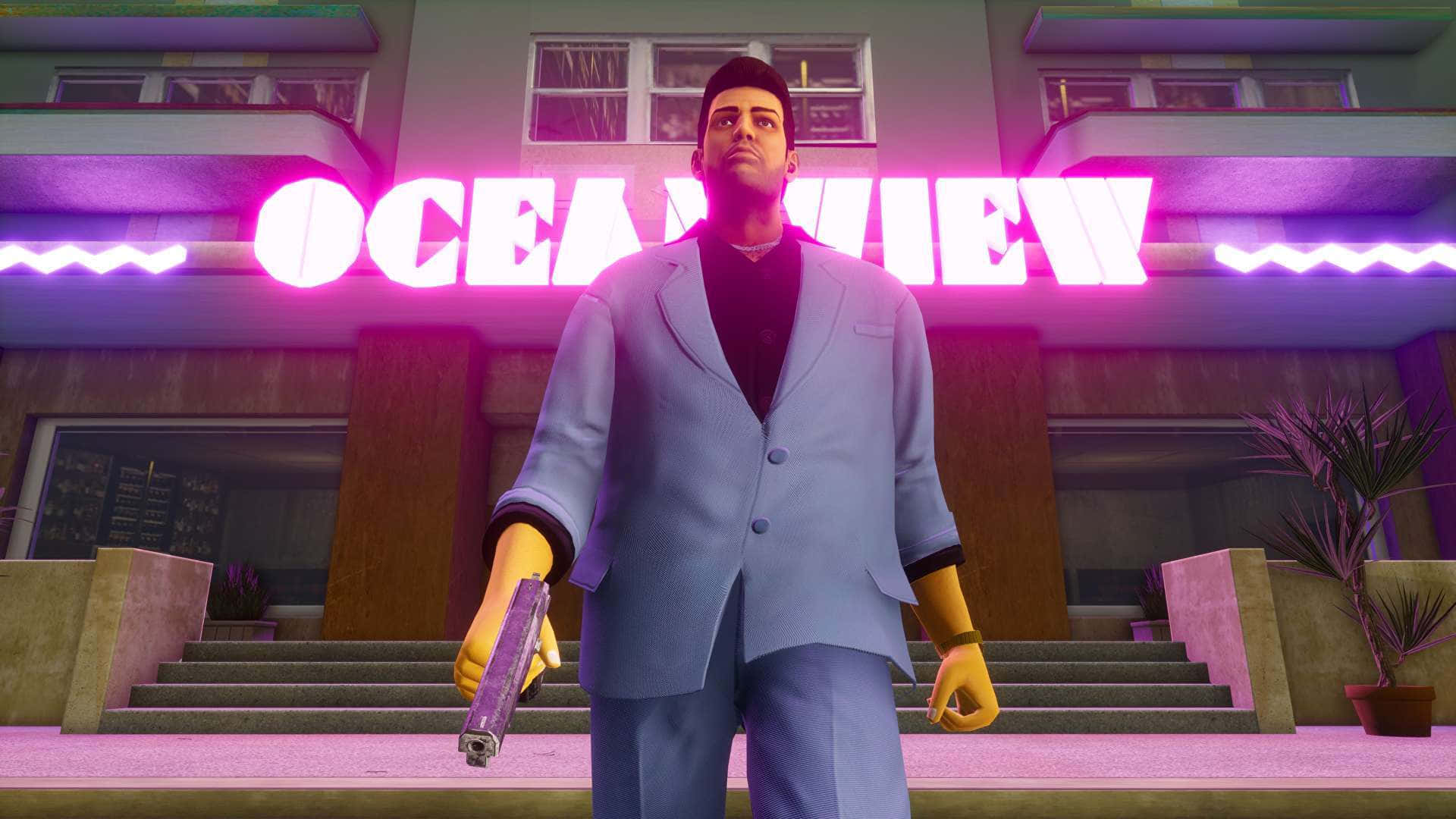 Sfondodi Gta Vice City