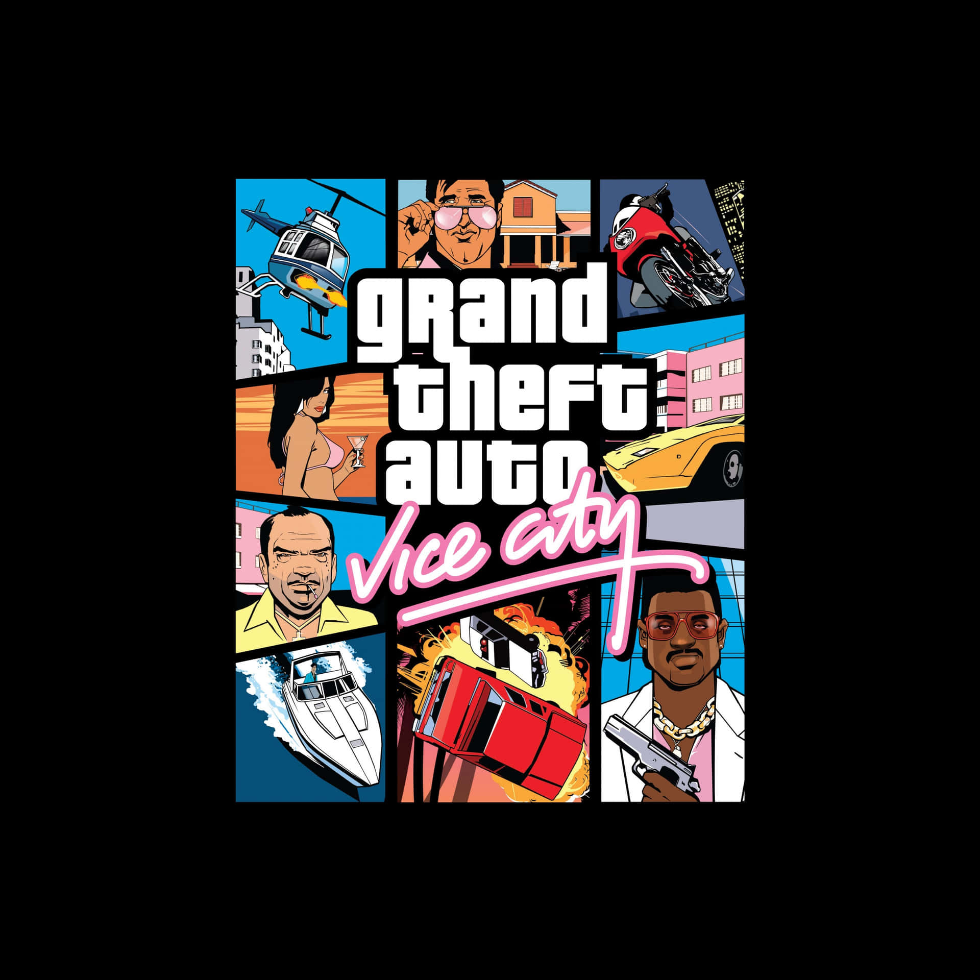 Sfondodi Gta Vice City