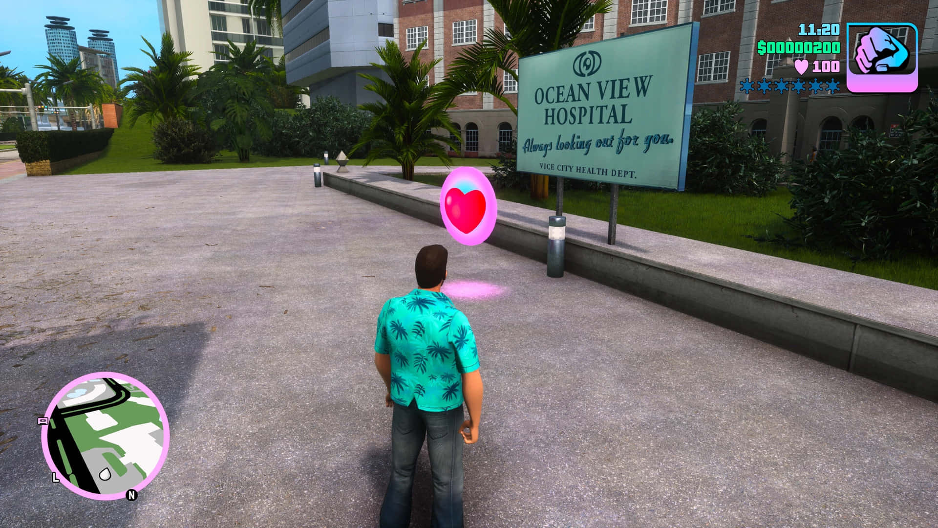 Sfondodi Gta Vice City