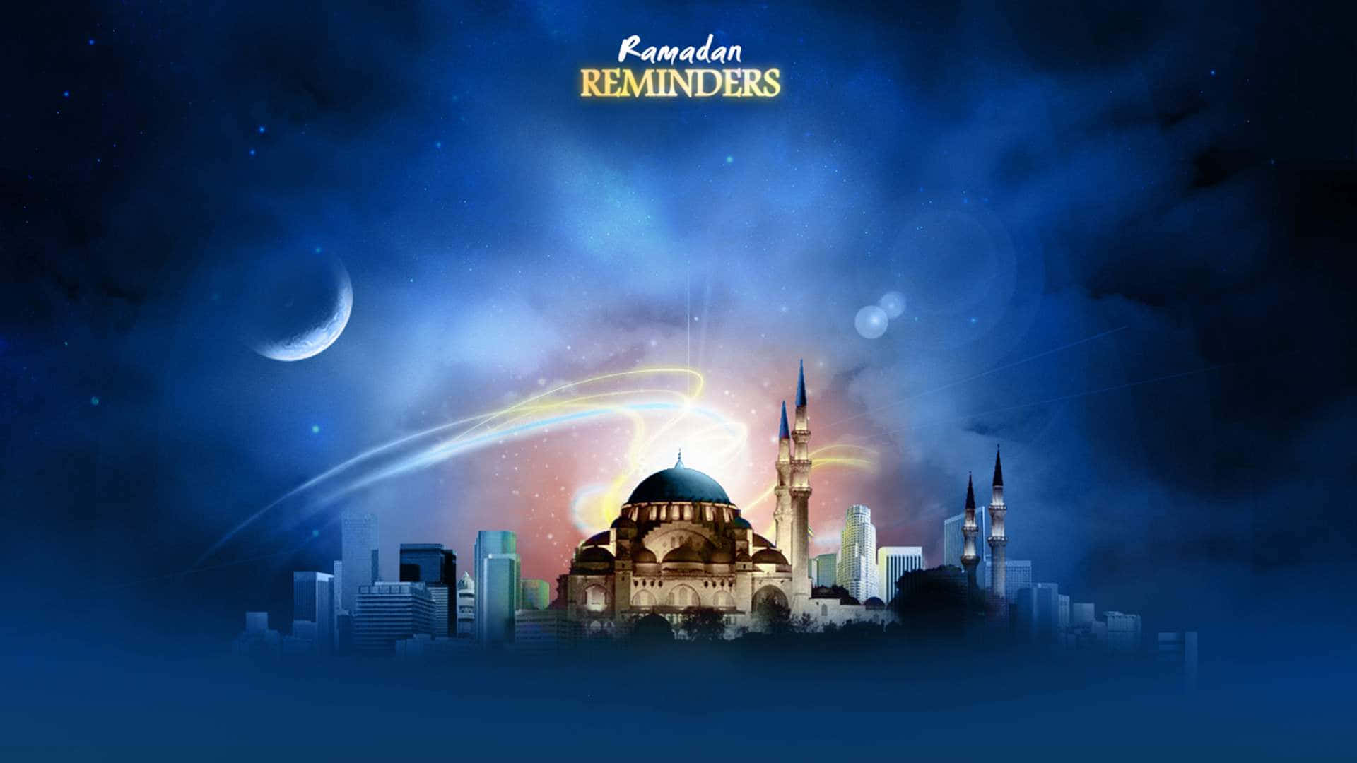 Sfondodi Ramadan Mubarak