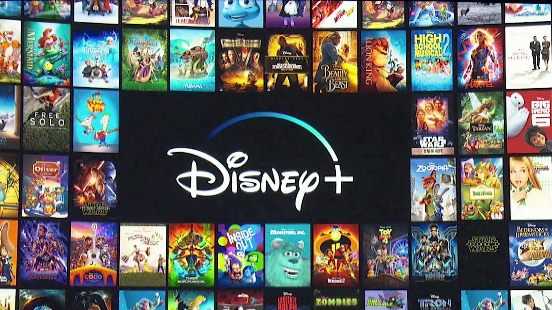 Sfondoper La Piattaforma Di Streaming Di Disney Plus.
