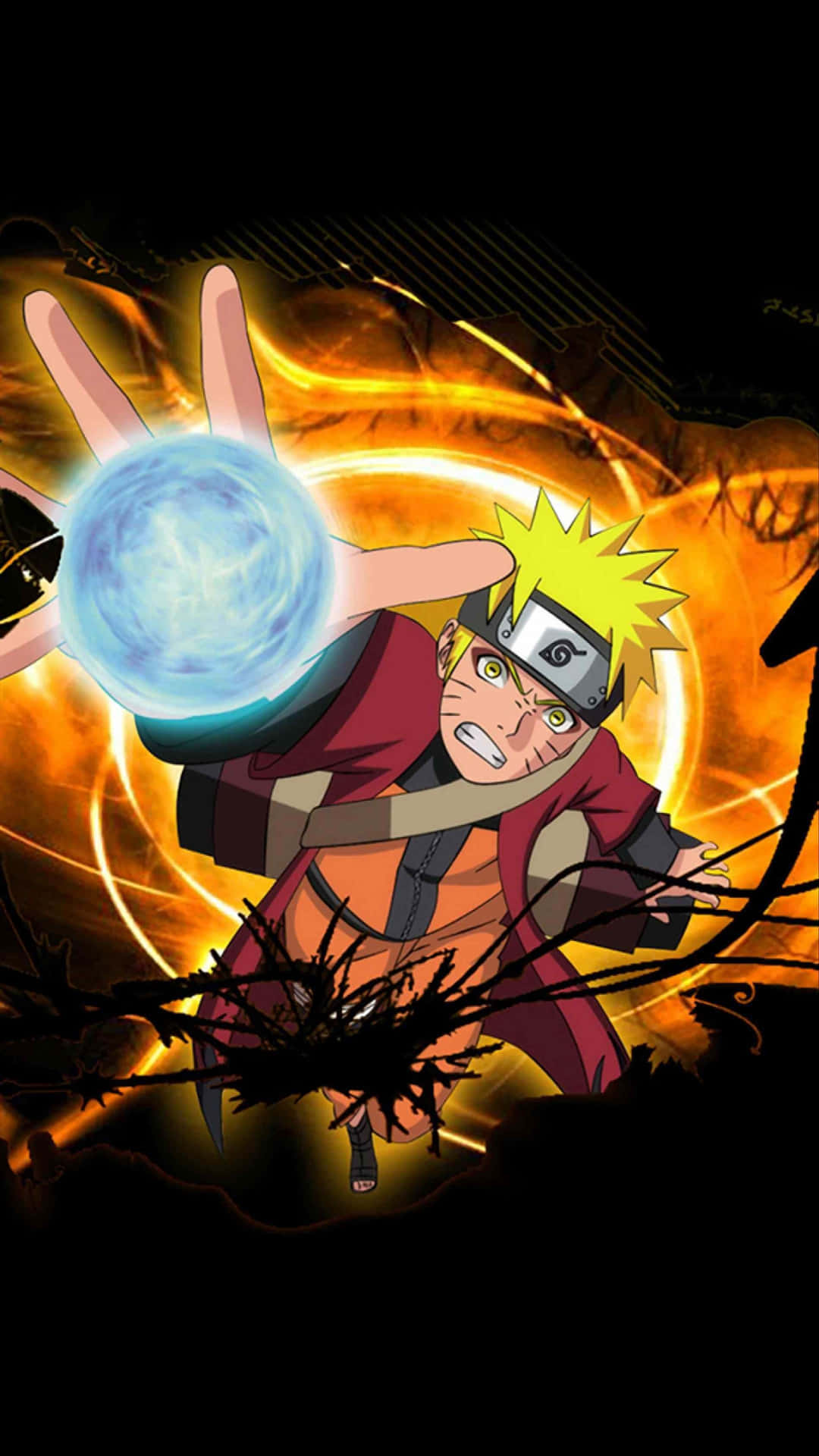 Sfondotelefonico Epico Di Naruto