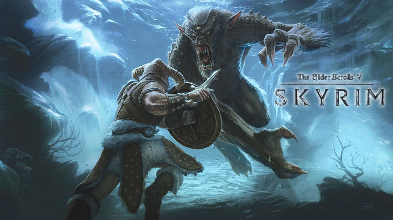 Sfondothe Elder Scrolls V Skyrim In Formato 1366x768