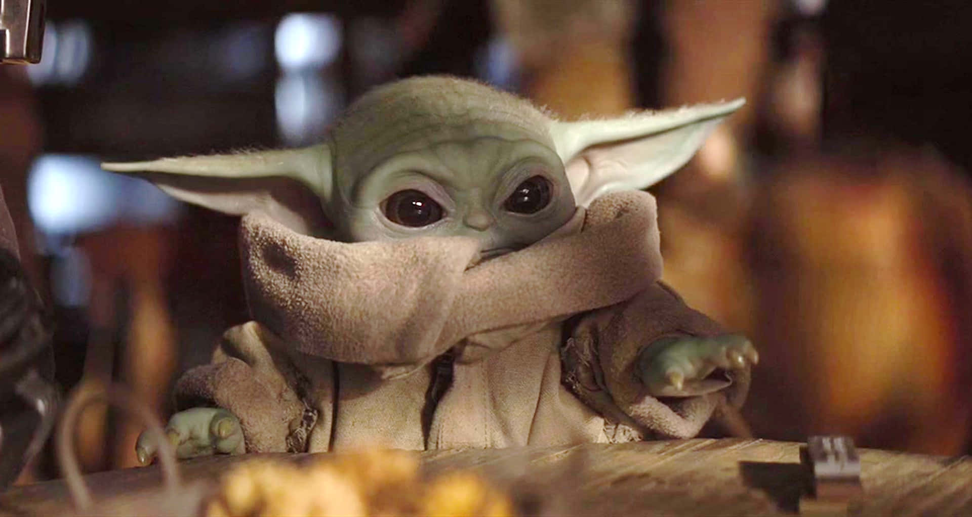 Sfondozoom Di Baby Yoda