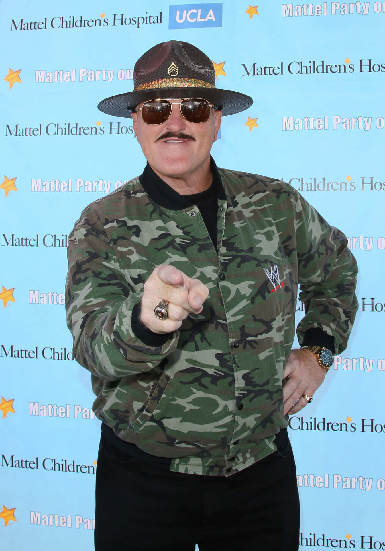 Sgt Slaughter 12th Annual Mattel Party Wallpaper