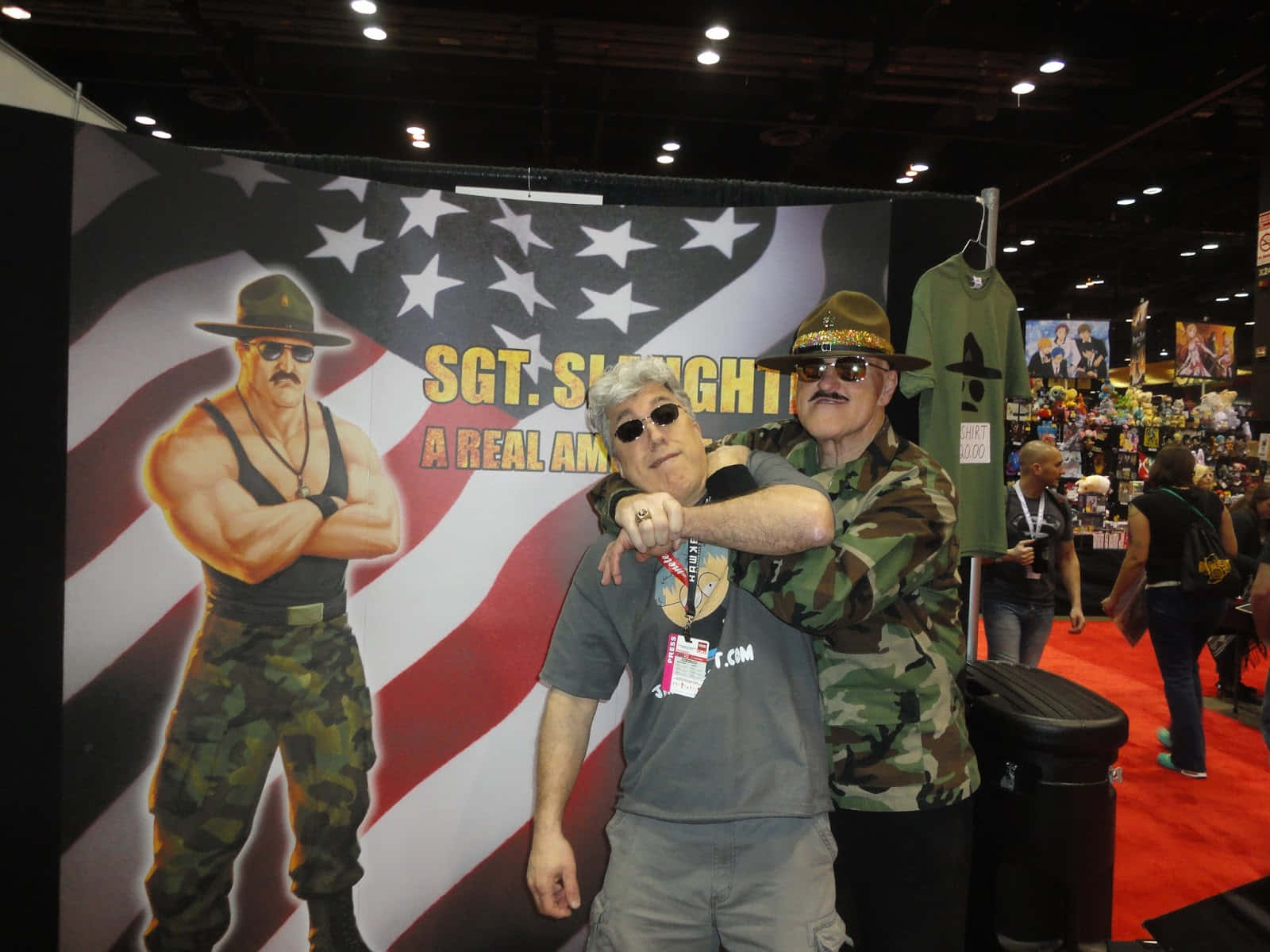 Sgt Slaughter Chicagoland Comic And Entertainment Expo 2016 Tapet Wallpaper