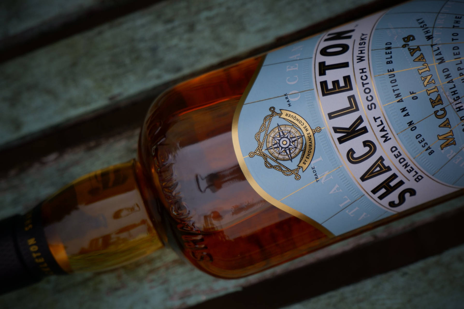 Shackleton Blended Malt Scotch Whisky - Whisky Escocês Maltado Blend Shackleton. Papel de Parede