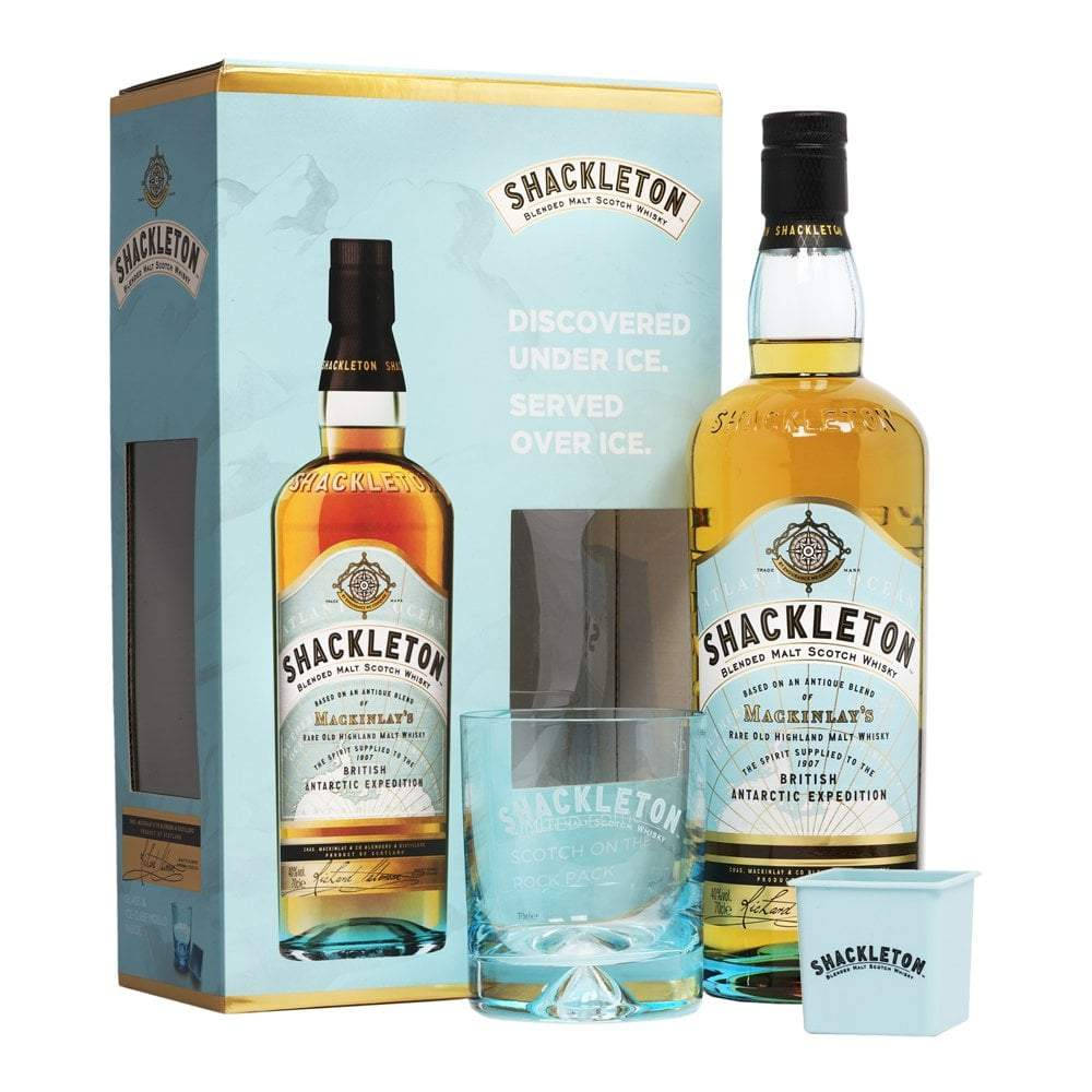 Shackleton Whisky Box With Ice Mold Wallpaper