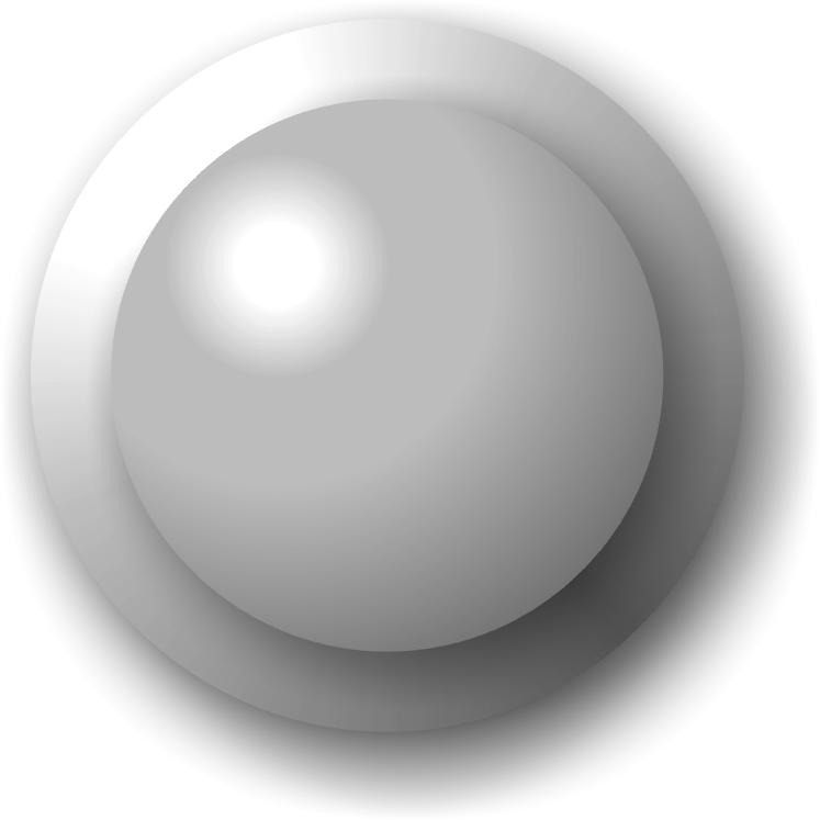 Shaded Sphere Illustration PNG