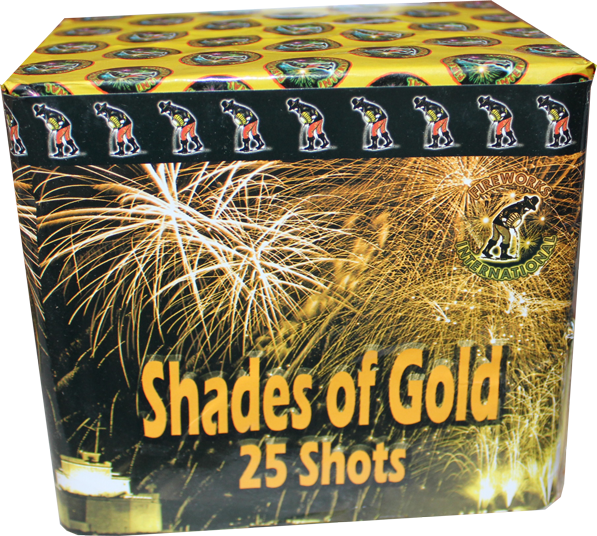 Shadesof Gold Fireworks25 Shots PNG