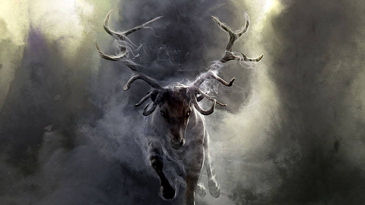 Shadow And Bone Mythical Stag Wallpaper