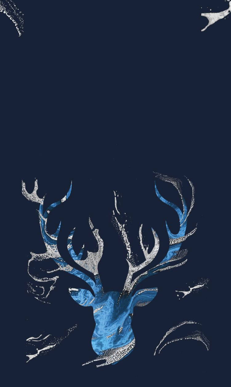 Shadow And Bone Snow Deer Wallpaper
