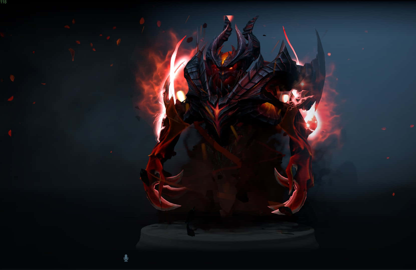 The Mighty Shadow Fiend Unleashes His Demonic Powers Wallpaper