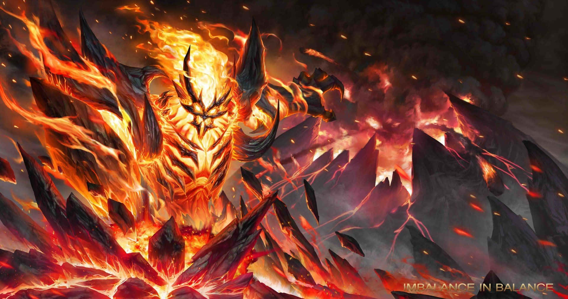Shadow Fiend: Master of Souls and Darkness Wallpaper