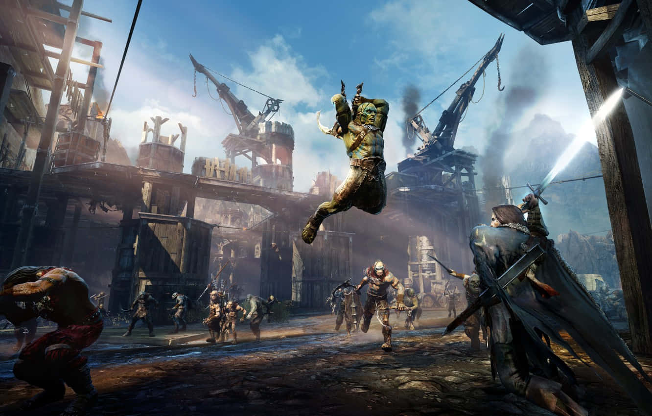 Forge Your Way Through The Shadow Of Mordor Wallpaper