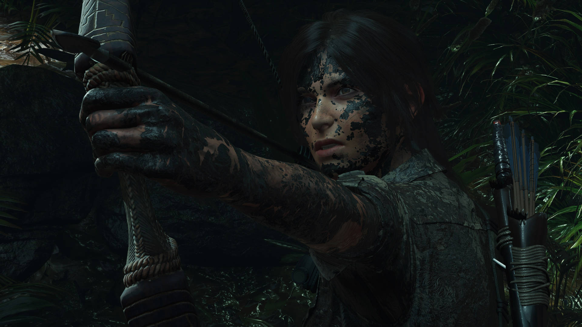 Shadow Of The Tomb Raider Archery Closeup 4k Wallpaper