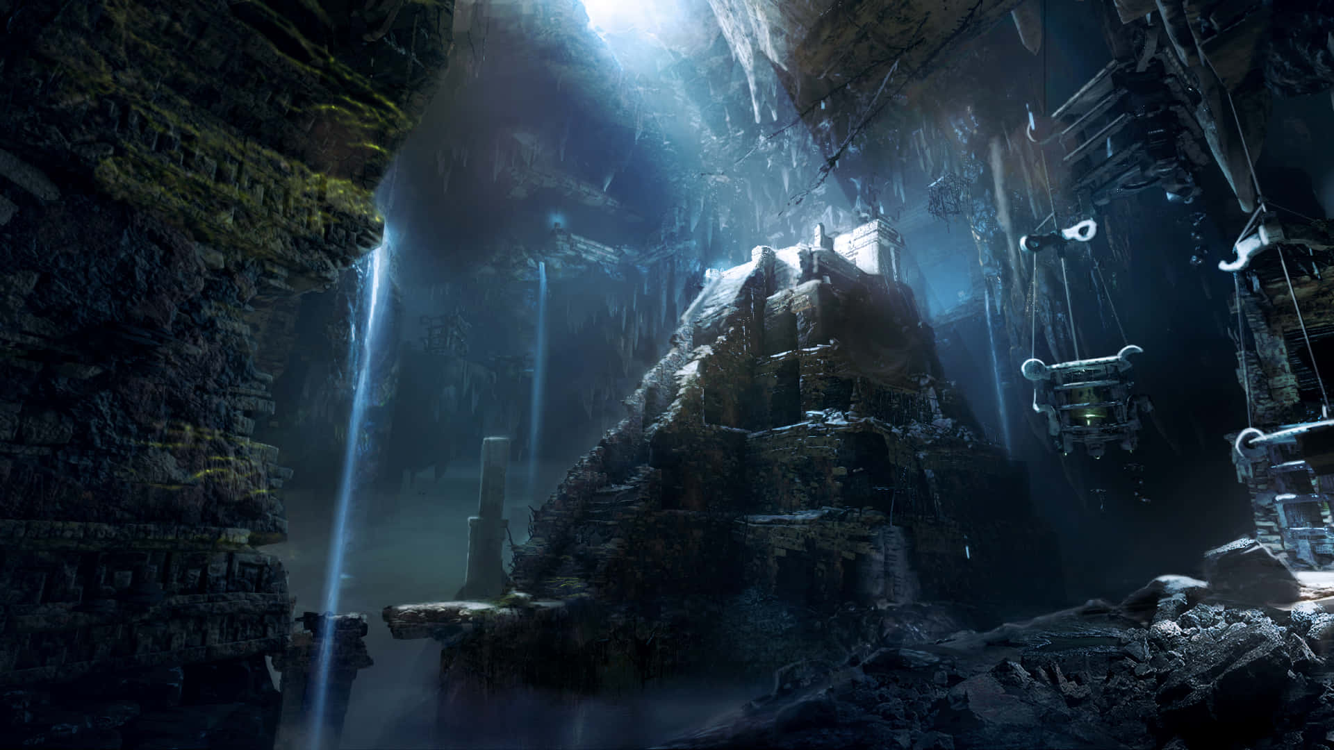 Atrévetea Aceptar El Desafío Definitivo Y Explorar El Mundo Perdido En Shadow Of The Tomb Raider.