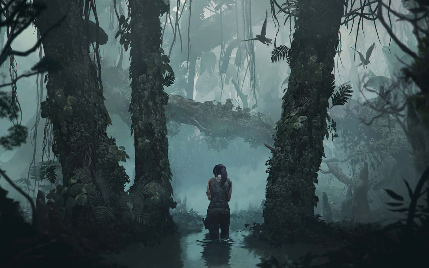 Preparala Tua Avventura: Esplora La Mistica Tomba Di Shadow Of The Tomb Raider.