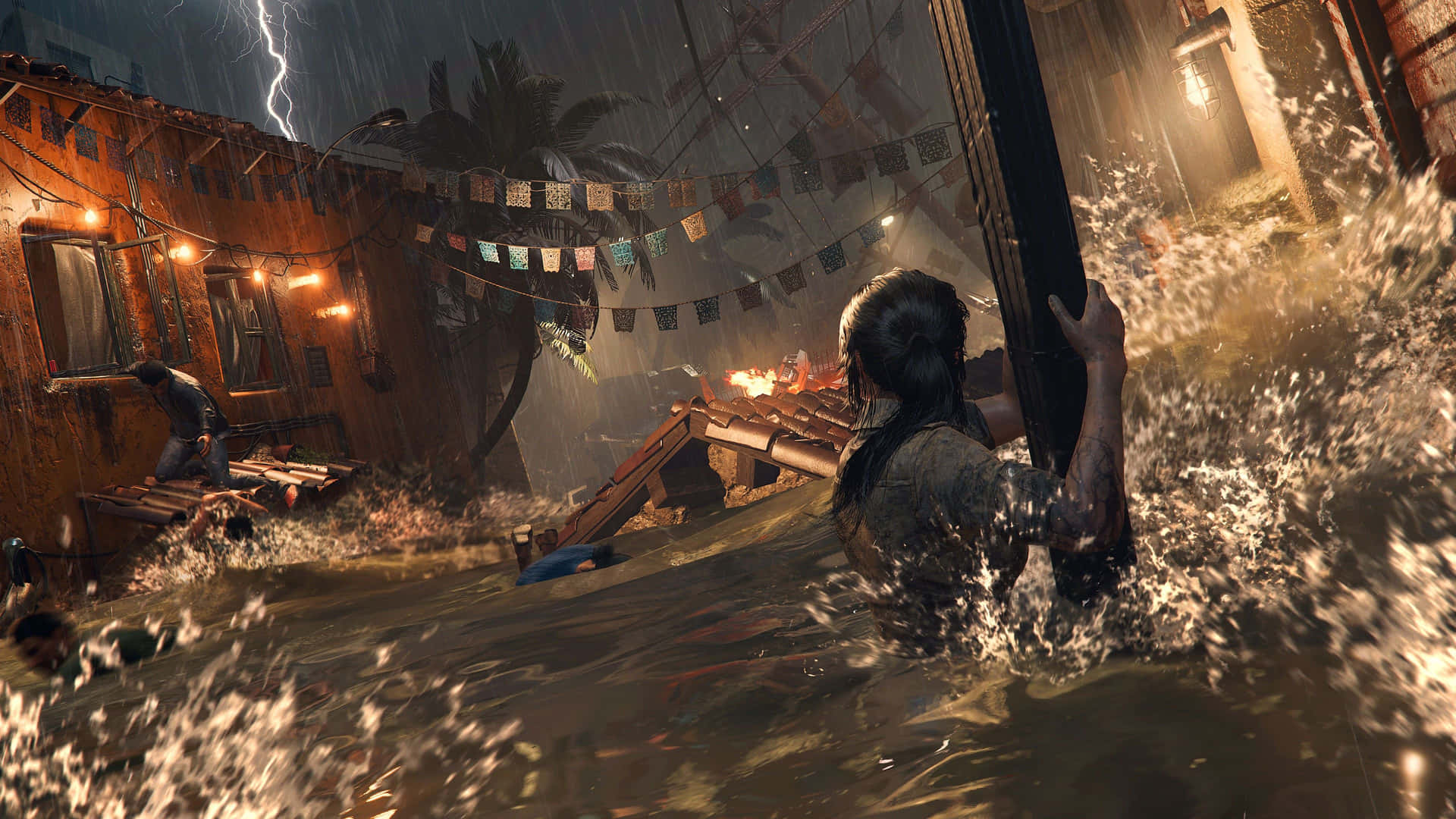 L'avventuradi Una Vita Nell'ombra Di Tomb Raider Sfondo