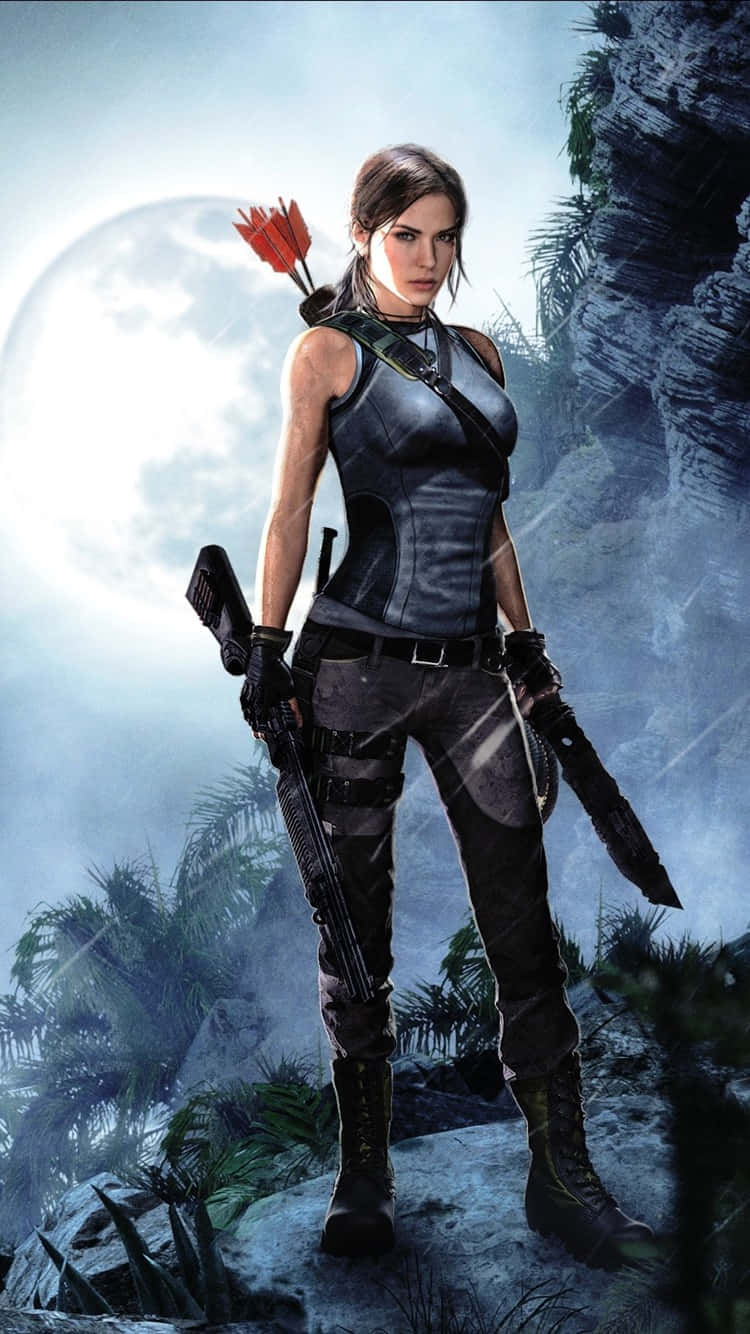 Lara Croft - HD tapet Wallpaper