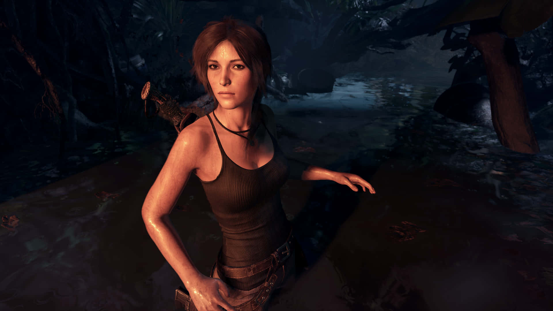 Lara Croft bringer eventyret til Skygge af Tomb Raider Wallpaper