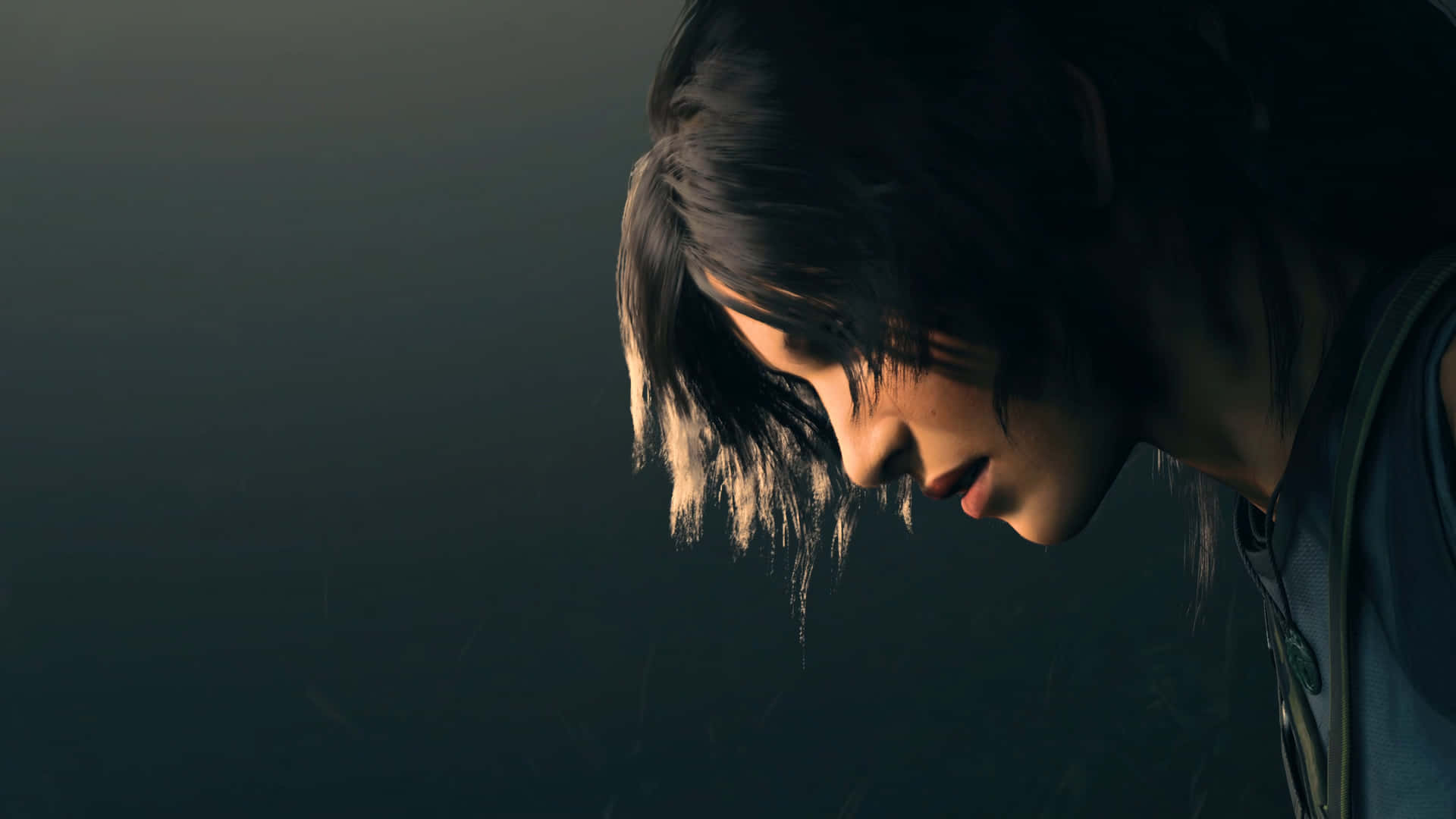 Lara Croft på hendes næste dristige mission i Skyggen af Tomb Raider. Wallpaper