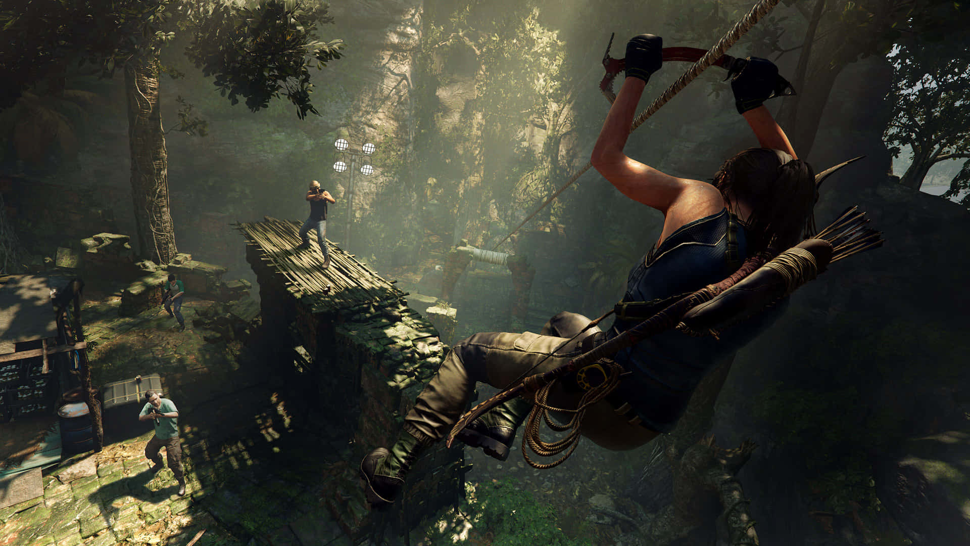 Tomb Raider Symbol - Get Ready for an Epic Adventure Wallpaper