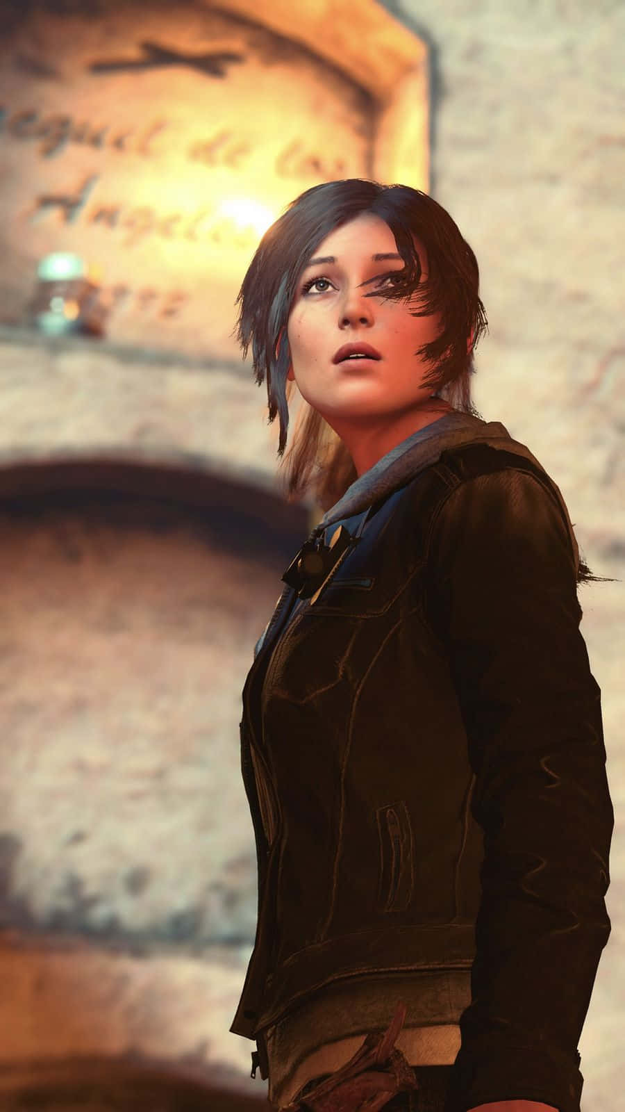 Lara Croft tager sit største udfordring endnu i Skygge af Tomb Raider. Wallpaper