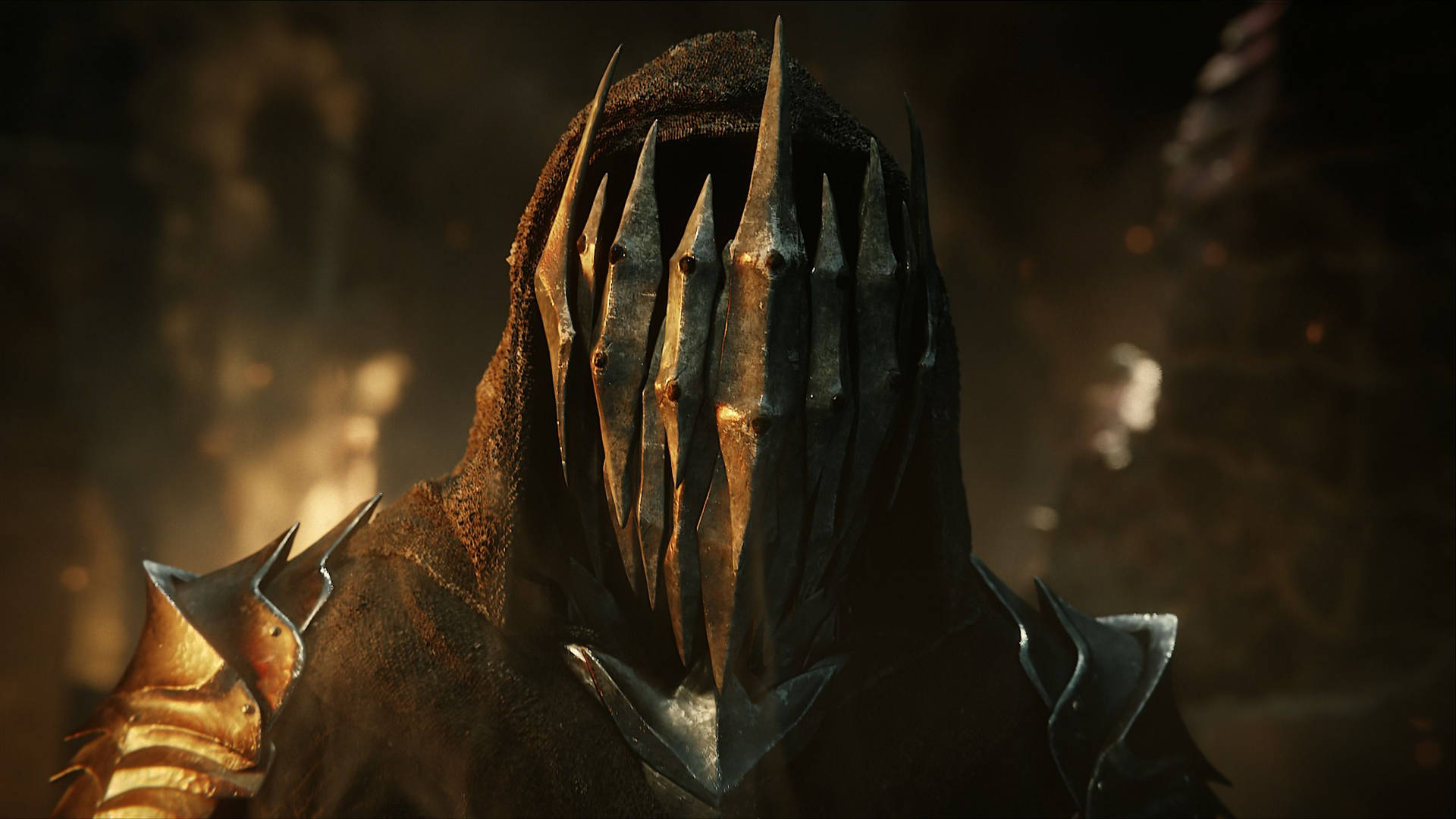 Fearsome Nazgul Character in the Shadow of War Action Game Wallpaper