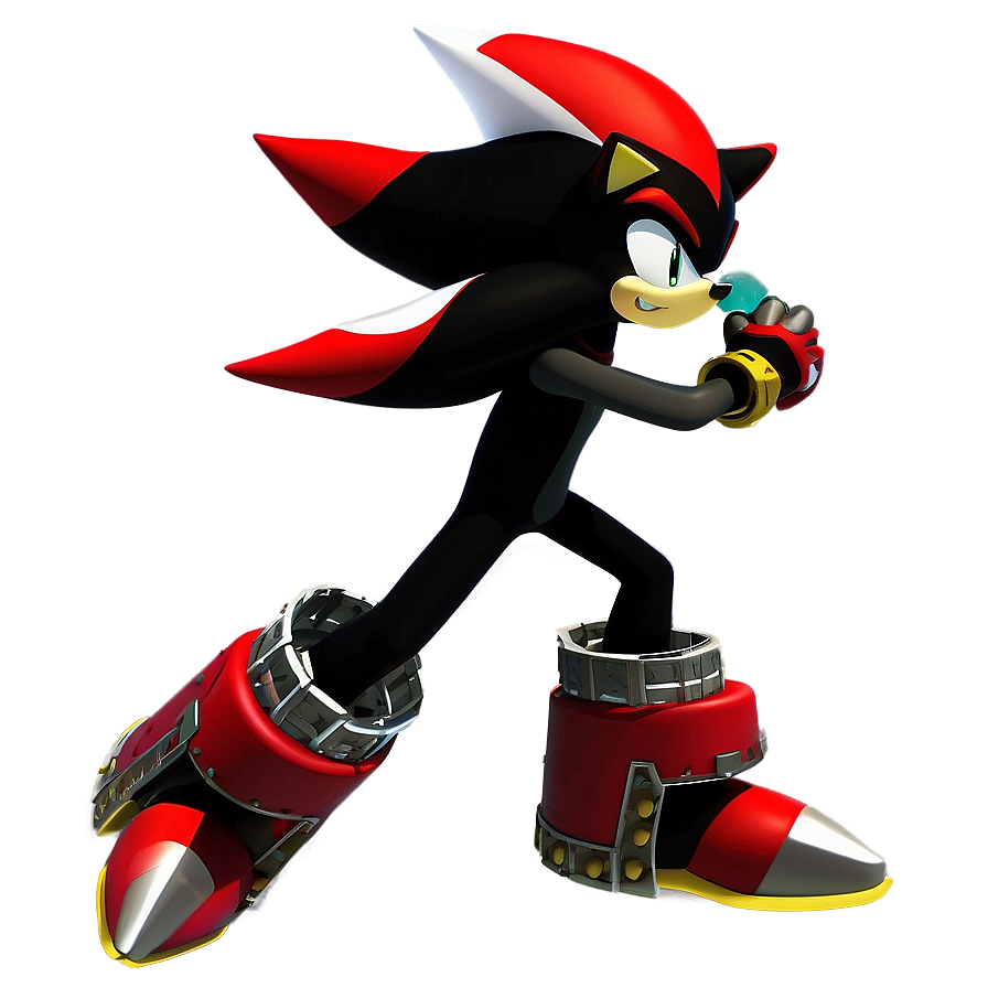 Shadow The Hedgehog In Action Png 40 PNG