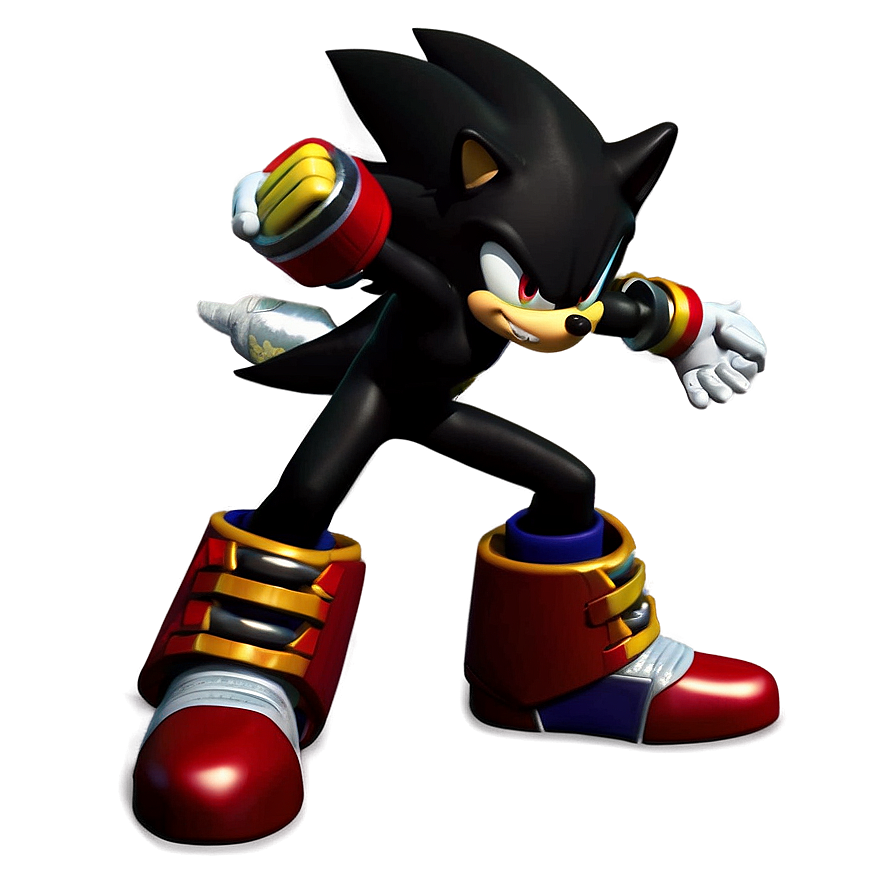 Shadow The Hedgehog In Action Png Kmf PNG