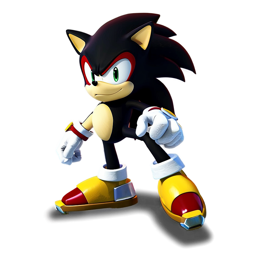 Shadow The Hedgehog In Motion Png Ius PNG